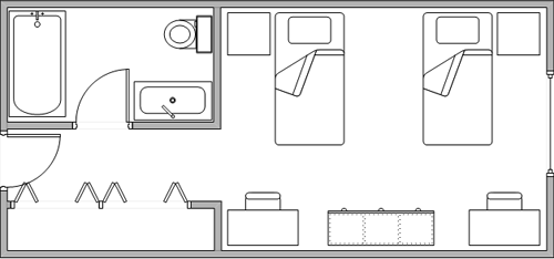 Semi-Private Room Layout